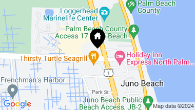 Map of 1011 Us Highway 1 C403, Juno Beach FL, 33408