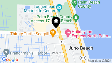 Map of 1011 Us Highway 1 B406, Juno Beach FL, 33408