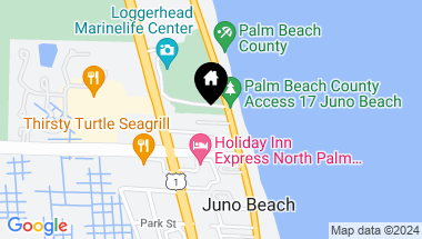 Map of 511 Saturn Lane, Juno Beach FL, 33408