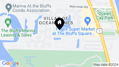 Map of 1001 Ocean Dunes Circle, Jupiter FL, 33477