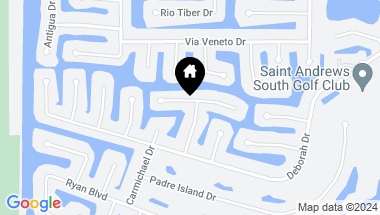 Map of 2407 SAINT DAVID ISLAND CT, PUNTA GORDA FL, 33950