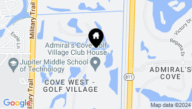 Map of 109 Village Clubhouse Circle Circle, Jupiter FL, 33458