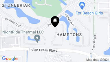Map of 202 Hampton Circle, Jupiter FL, 33458