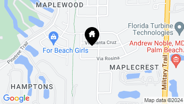 Map of 112 Via Santa Cruz, Jupiter FL, 33458