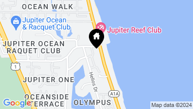 Map of 131 Ocean Grande Boulevard 407, Jupiter FL, 33477