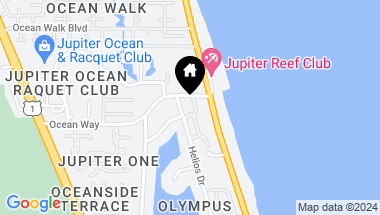 Map of 120 Ocean Grande Boulevard 801, Jupiter FL, 33477