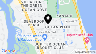 Map of 102 Sandpiper Circle W, Jupiter FL, 33477