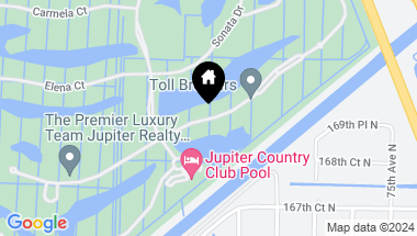 Map of 115 Tresana Boulevard 35, Jupiter FL, 33478