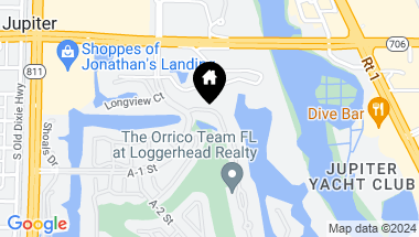 Map of 3552 Jonathans Harbour Drive, Jupiter FL, 33477
