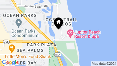 Map of 500 Ocean Trail Way 304, Jupiter FL, 33477