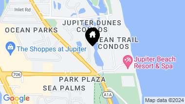 Map of 2104 Fairway Drive S, Jupiter FL, 33477