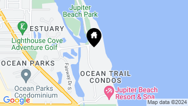 Map of 400 Ocean Trail Way 403, Jupiter FL, 33477