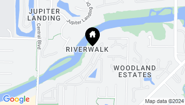 Map of 6183 Riverwalk Lane 7, Jupiter FL, 33458