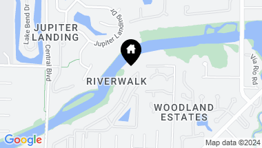 Map of 6151 Riverwalk Lane 2, Jupiter FL, 33458