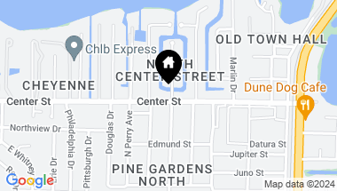 Map of 401 Center Street, Jupiter FL, 33458