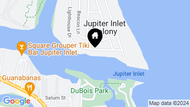 Map of 81 Lighthouse Drive, Jupiter Inlet Colony FL, 33469