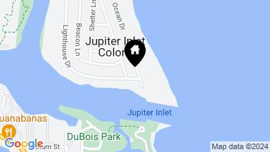 Map of 25 Ocean Drive, Jupiter Inlet Colony FL, 33469