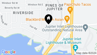 Map of 141 E Riverside Drive 24, Jupiter FL, 33469