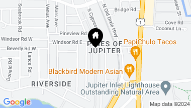 Map of 150 Pineview Road C7, Jupiter FL, 33469