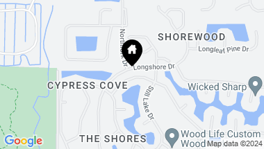 Map of 6611 Winding Lake Drive, Jupiter FL, 33458