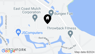 Map of 6373 Fox Run Circle, Jupiter FL, 33458