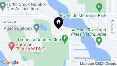 Map of 220 Golf Club Circle, Tequesta FL, 33469