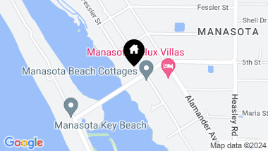 Map of 2050 MANASOTA BEACH RD, ENGLEWOOD FL, 34223