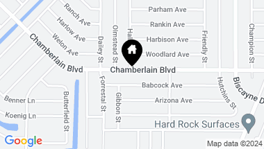 Map of 13059 CHAMBERLAIN BLVD, PORT CHARLOTTE FL, 33953