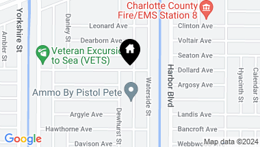 Map of 335 FLETCHER ST, PORT CHARLOTTE FL, 33954