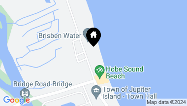 Map of 15 N Beach Road, Hobe Sound FL, 33455