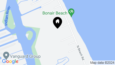 Map of 1 Bon Aire Desire Avenue, Jupiter Island FL, 33455
