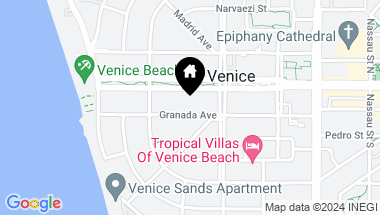 Map of 616 GRANADA AVE, VENICE FL, 34285