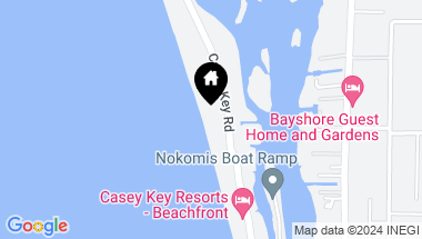 Map of 507 CASEY KEY RD, NOKOMIS FL, 34275