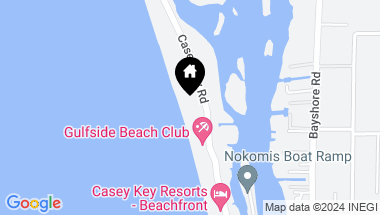 Map of 521 CASEY KEY RD, NOKOMIS FL, 34275