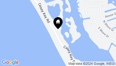 Map of 2812 CASEY KEY RD, NOKOMIS FL, 34275
