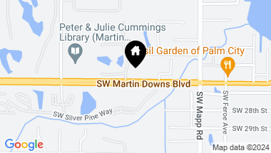 Map of 1497 SW Martin Downs Blvd Boulevard, Palm City FL, 34990