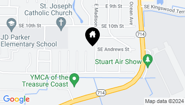 Map of 1202 E Madison Avenue, Stuart FL, 34996