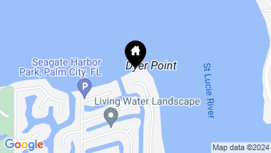 Map of 1200 SW Dyer Point Rd, Palm City FL, 34990