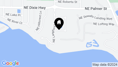 Map of 2625 NE Evinrude Circle, Jensen Beach FL, 34957