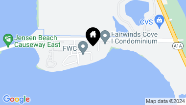 Map of 3412 NE Causeway Boulevard 304, Jensen Beach FL, 34957