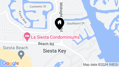 Map of 5585 SIESTA ESTATES CT, SARASOTA FL, 34242