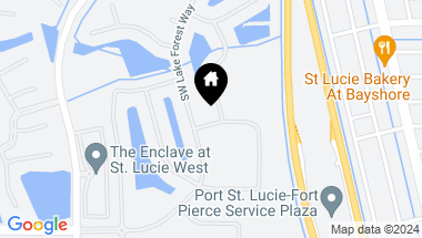 Map of 636 SW Indian Key Drive, Port St Lucie FL, 34986