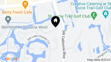 Map of 1609 SW Harbour Isles Circle 44, Port St Lucie FL, 34986