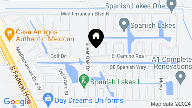 Map of 86 El Camino Real, Port St Lucie FL, 34952
