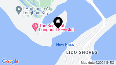 Map of 70 LIGHTHOUSE POINT DR, LONGBOAT KEY FL, 34228