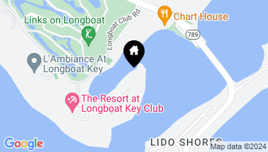 Map of 15 LIGHTHOUSE POINT DR, LONGBOAT KEY FL, 34228