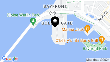 Map of 258 GOLDEN GATE POINT #601, SARASOTA FL, 34236