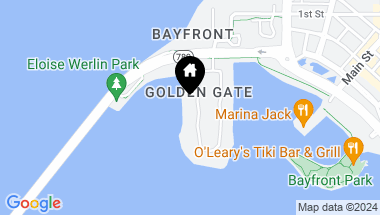 Map of 226 GOLDEN GATE PT #34, SARASOTA FL, 34236
