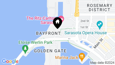 Map of 35 WATERGATE DR #701, SARASOTA FL, 34236