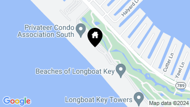 Map of 845 LONGBOAT CLUB RD, LONGBOAT KEY FL, 34228